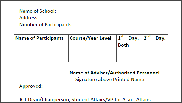 Registration Form Format